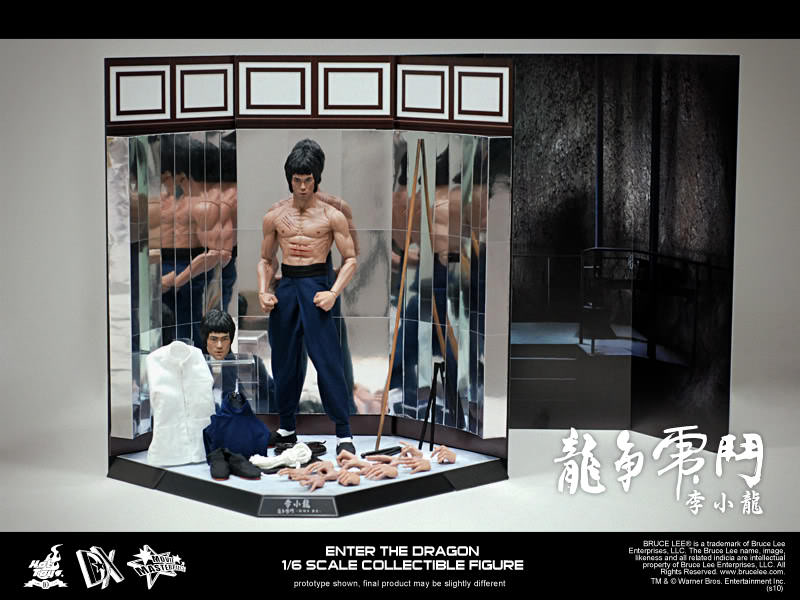 スポーツ BRUCE LEE ENTER THE DRAGON DX04 Enter The Dragon Hot Toys DX-04 Bruce Lee 1/6 Scale Movie