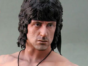 Hot Toys HTB 01 Rambo III 1:4 Scale Bust