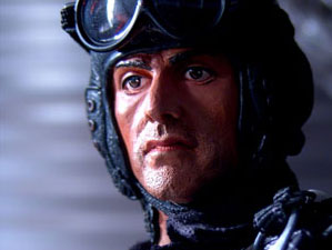 Hot Toys MMS 11 First Blood II - Rambo (Halo Jumper Version)