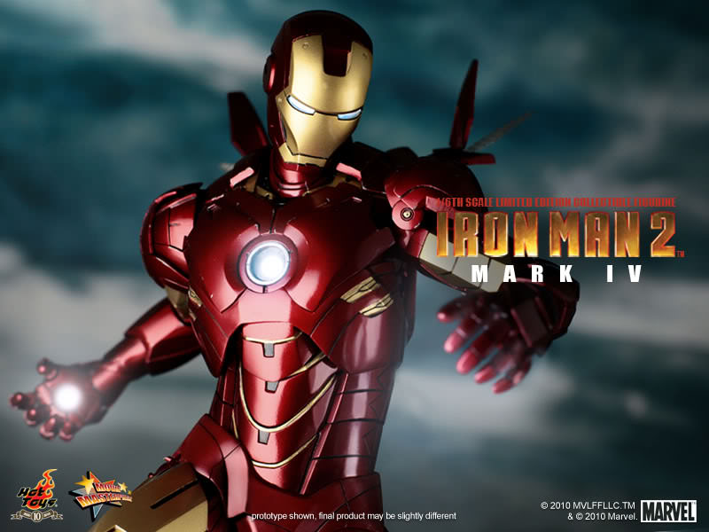 Hot Toys MMS 123 Iron Man 2 – Mark IV 