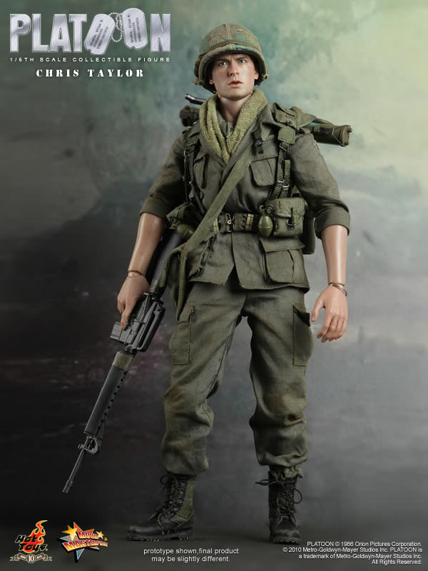Hot Toys MMS 135 Platoon – Chris Taylor – Hot Toys Complete Checklist