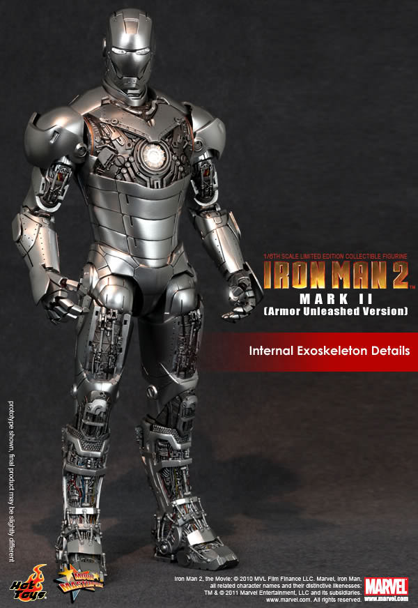 Hot Toys MMS 150 Iron Man 2 – Mark II (Armor Unleashed) – Hot Toys
