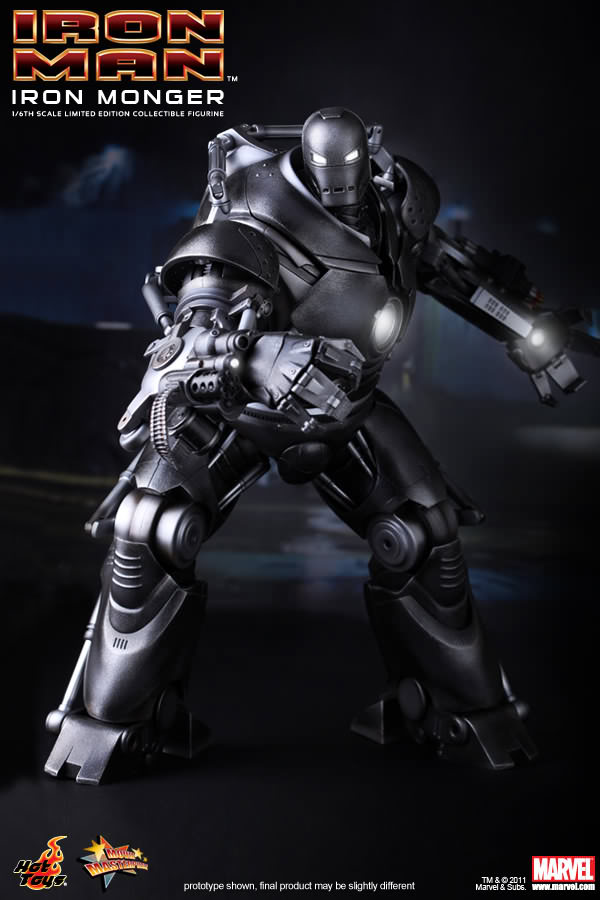 ✦ IRON MONGER 1: 6 FIGURE HOT TOYs Hot Toys MMS164 Iron Man Iron Monger 1/6 Action Figure Model