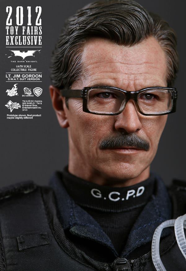 Hot Toys NBC 特殊部隊　12インチ　開封済　ジャンク扱い Hot Toys MMS 182 TDK – Lt. Jim Gordon (S.W.A.T. Version) – Hot