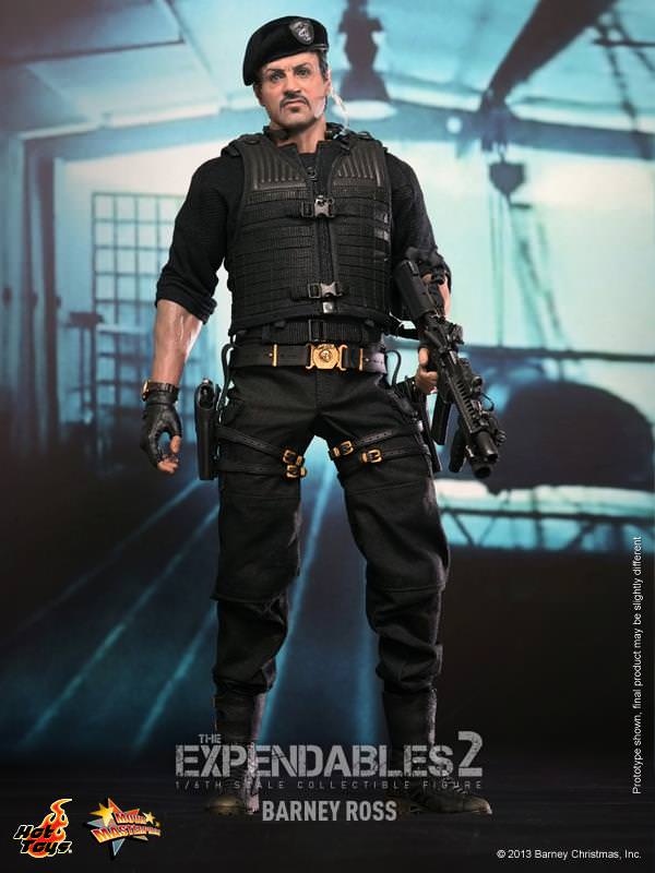 pistols x 2 from HOT TOYS 1/6 The Expandables 2 Barney Ross hottoys MMS194 