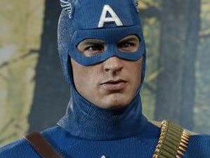 Hot Toys MMS 205 Captain America : First Avenger - Star Spangled Version