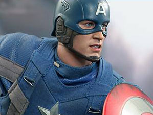 Hot Toys MMS 240 Captain America: TWS (Golden Age Version)