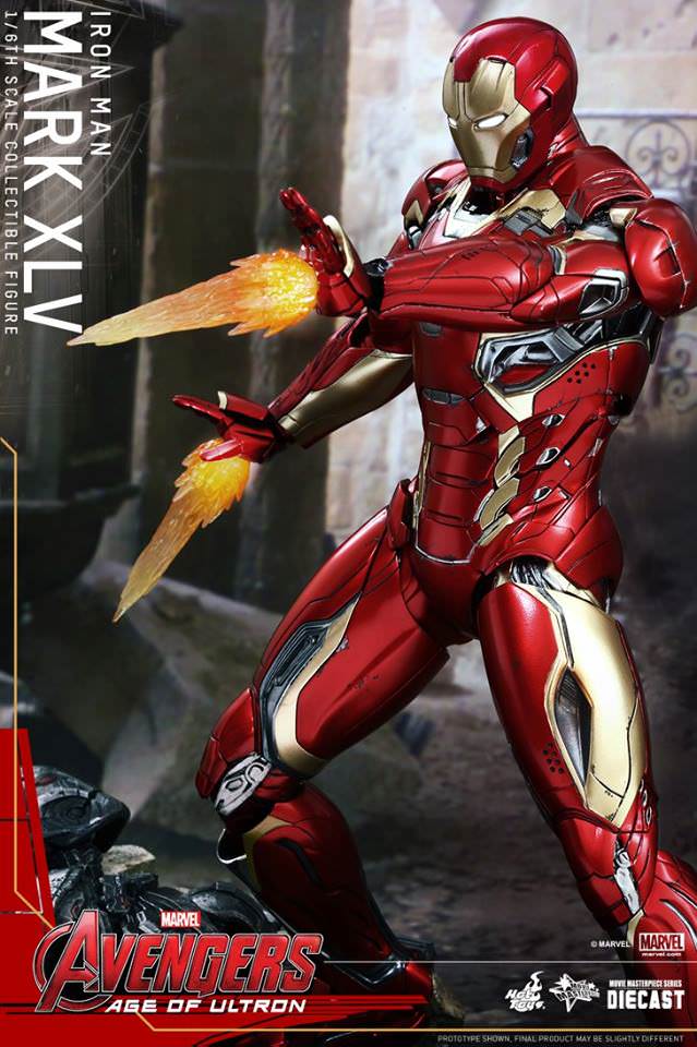 Hot Toys MMS 300 D11 Avengers : Age of Ultron – Iron Man Mark XLV