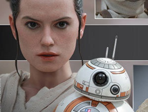 Hot Toys MMS 337 Star Wars : TFA - Rey & BB-8