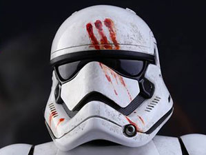Hot Toys MMS 367 Star Wars : TFA - Finn FO Stormtrooper Version