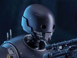 Hot Toys MMS 406 Star Wars : Rogue One - K-2SO