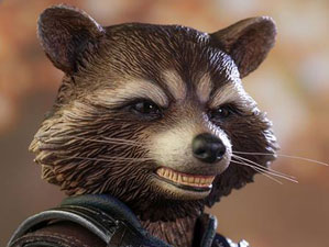 Hot Toys MMS 411 Guardians of the Galaxy 2 - Rocket (Deluxe)