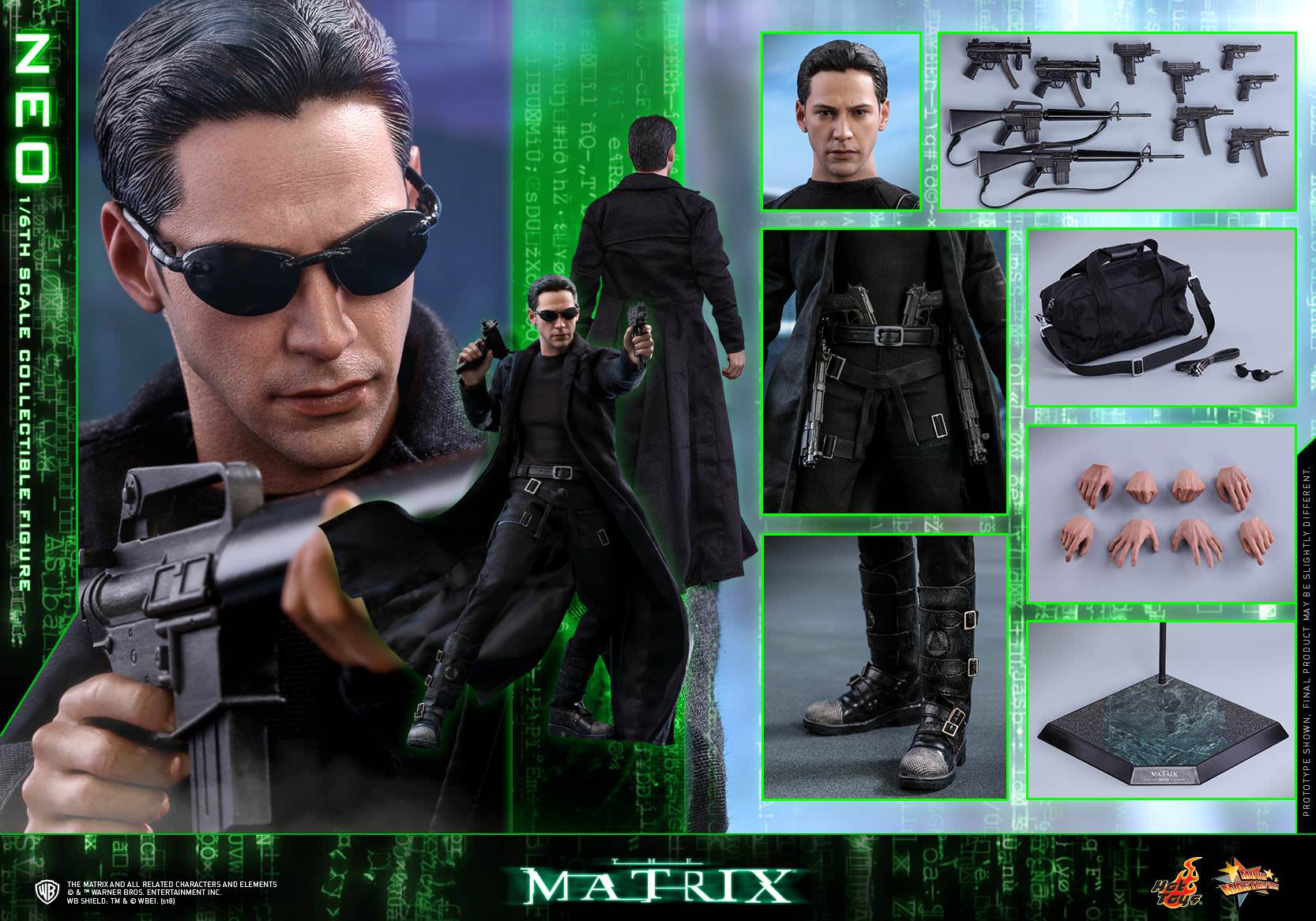 Hot Toys MMS 466 The Matrix – Neo – Hot Toys Complete Checklist