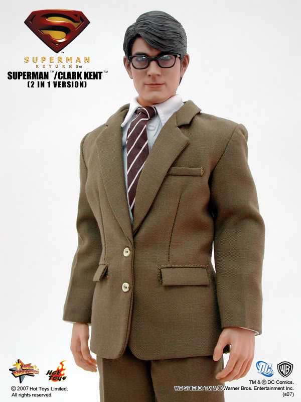 in stock Toys Meteorite TM02 1/6 Superman Clark Kent Reporter office suit 