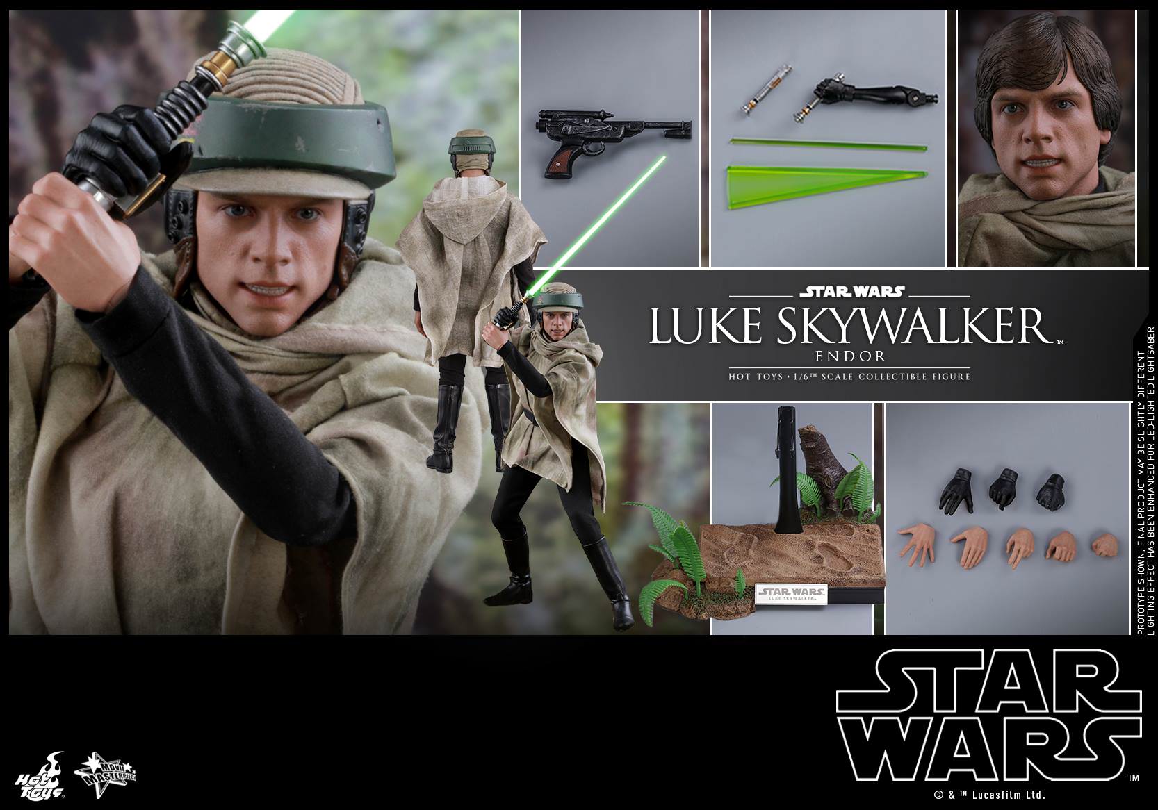 hot toys luke endor
