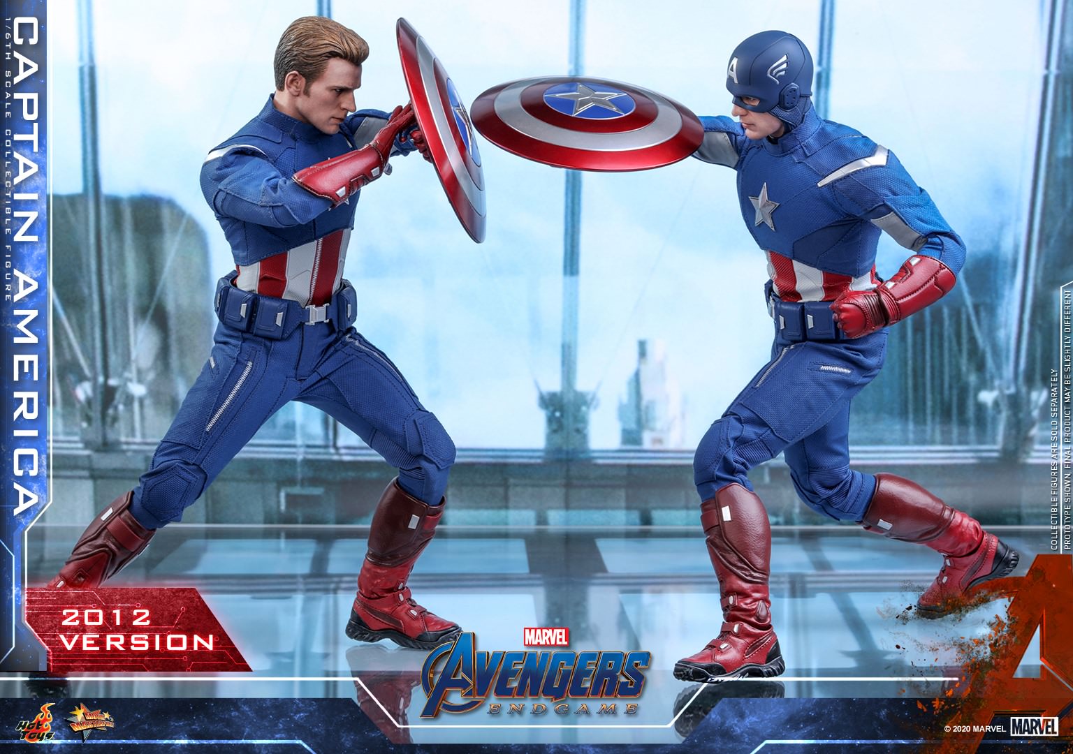 Captain America 2012 - Hot Toys Avengers: Endgame
