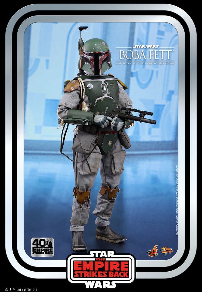 Hot Toys MMS 574 Star Wars V : TESB – Boba Fett (40th Anniv) – Hot 