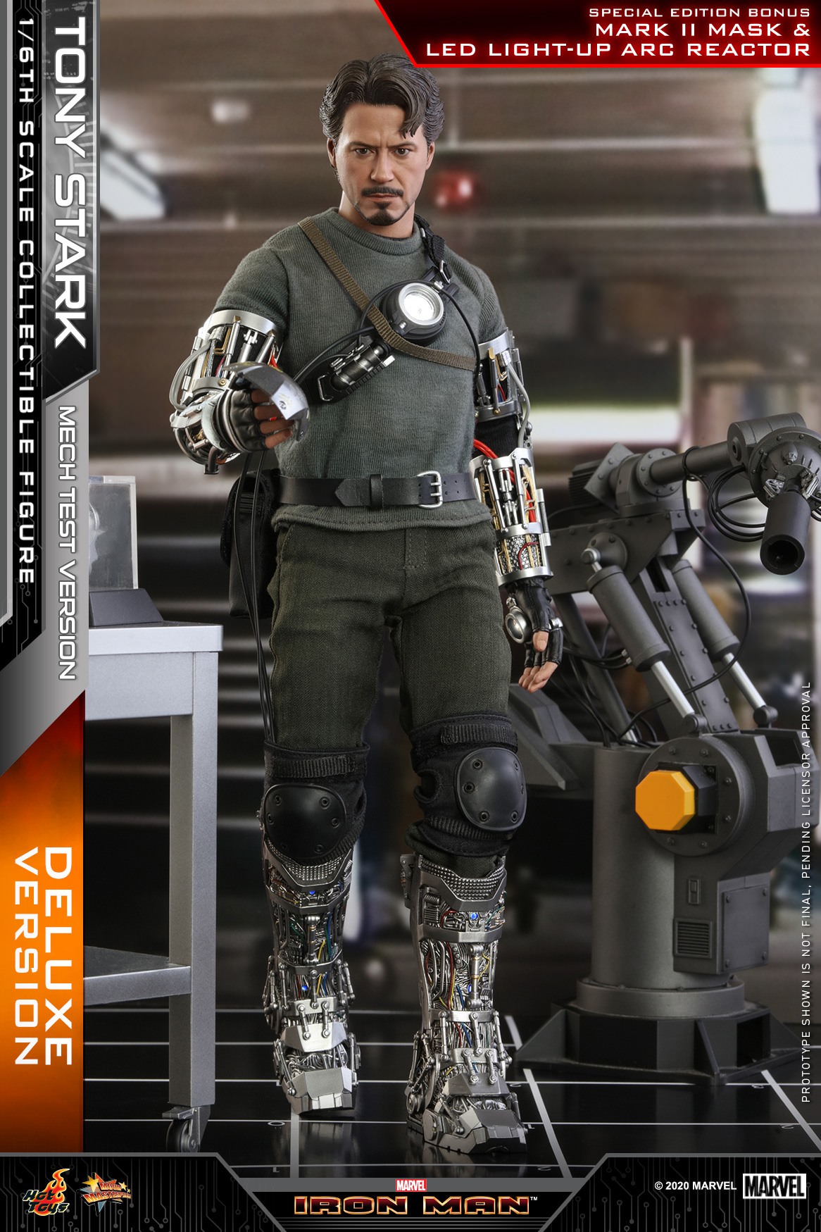 Hot Toys MMS 582 Iron Man Tony Stark (Mech Test Version) â Hot Toys Complete Checklist