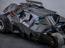 Batman Begins Batmobile One Sixth Scale Figure