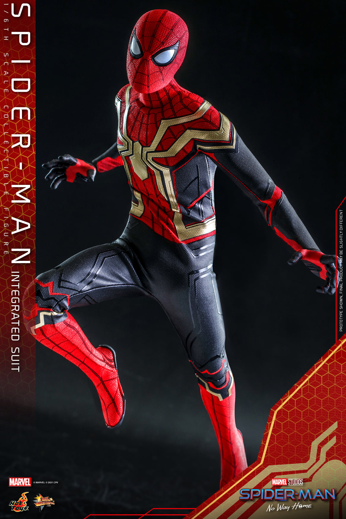 Hot Toys MMS 623 & 624 Spider-Man : No Way Home – Integrated Suit