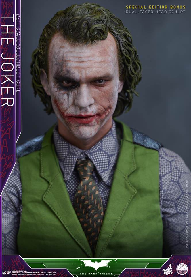 Hot Toys QS 10 The Dark Knight – The Joker – Hot Toys Complete