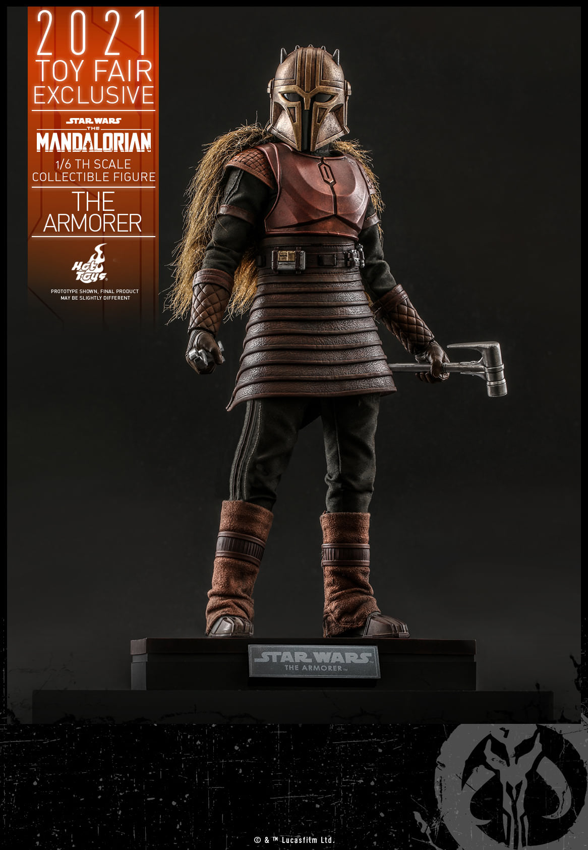 Hot Toys TMS 44 The Mandalorian – The Armorer – Hot Toys Complete 